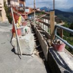 Ripristino arredo urbano post incidente Gandosso (Bergamo) - lavori