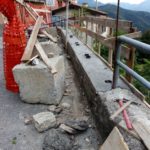 Ripristino arredo urbano post incidente Gandosso (Bergamo)